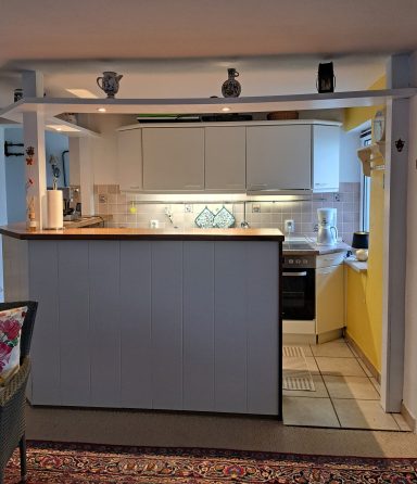 Blick in die Ferienhaus Küche